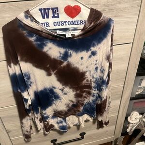 Like new Hyfve tie dye hoodie